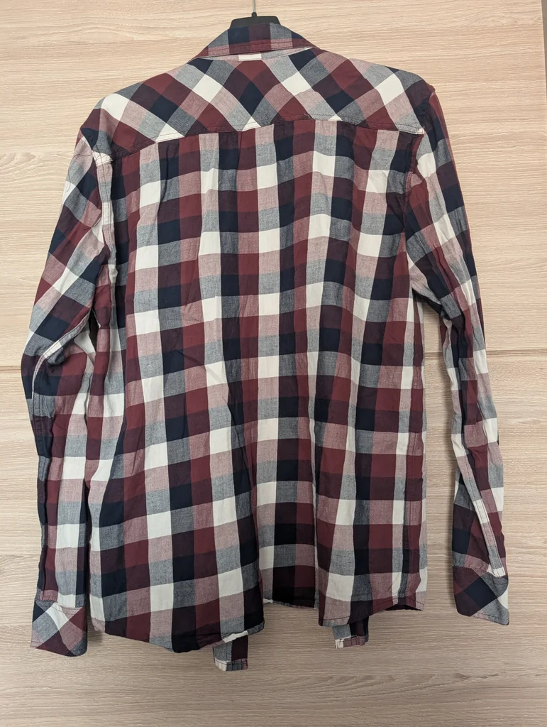 Camisa de verão masculina ELDYS, 100% algodão, tamanho L, muito bom estado – photo 4